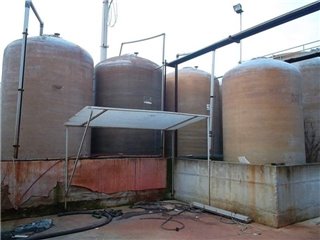 Cisterna da 150 ettolitri in vetroresina